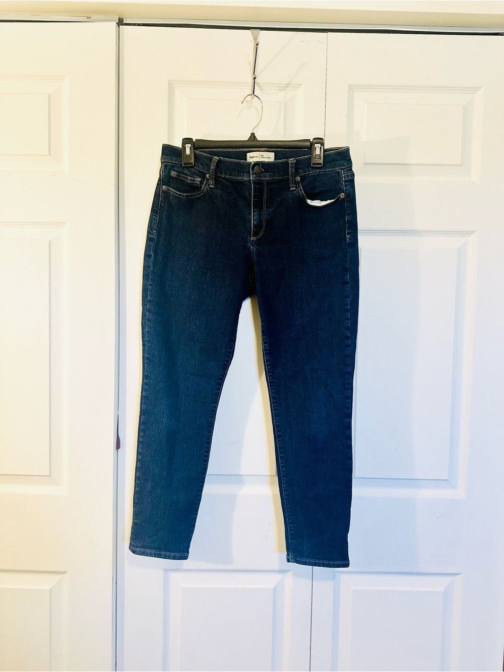 GAP Dark Blue Cropped Slim Jeans